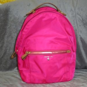 HOT Pink Michael Kors Backpack